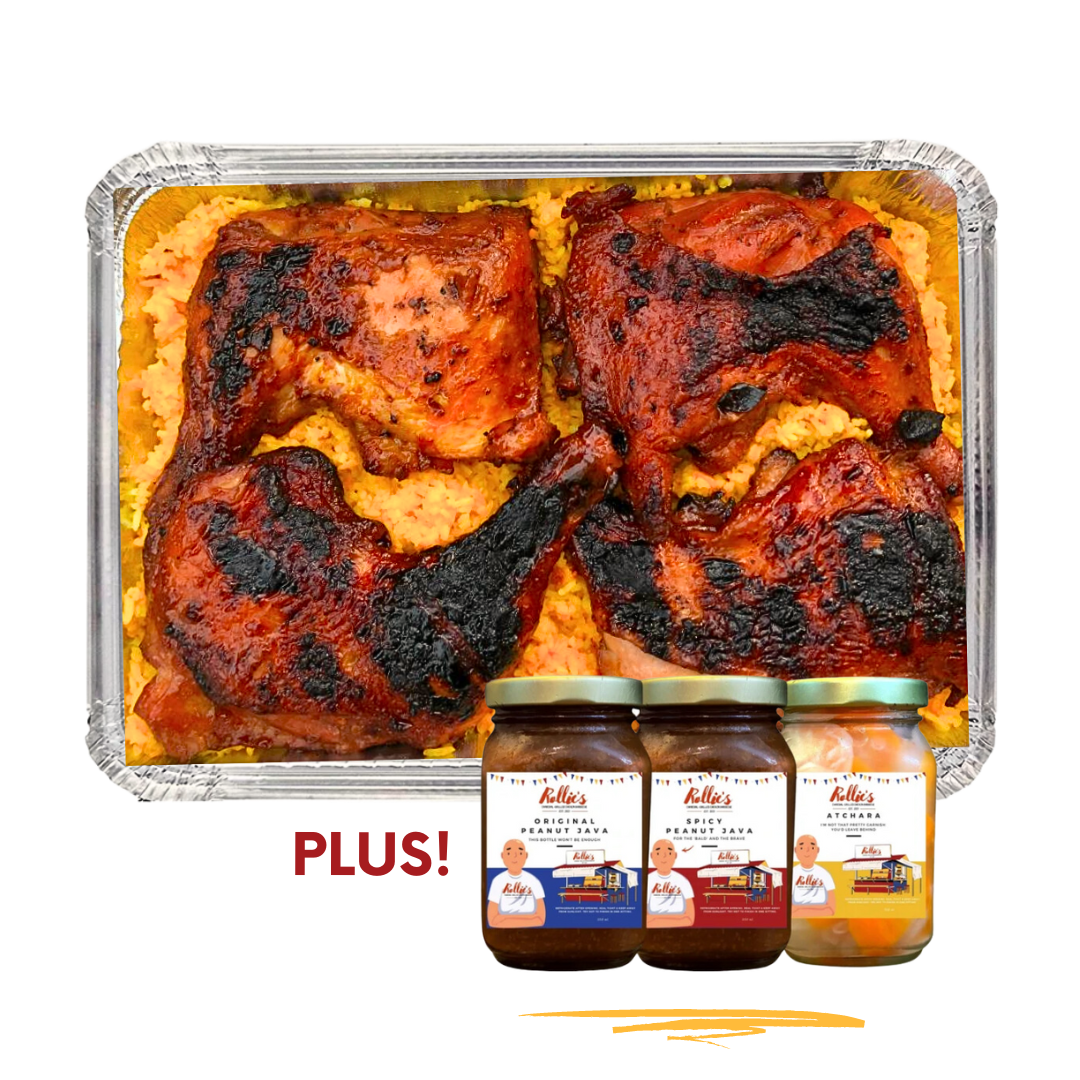 Party Tray - 4-pc Signature Jumbo Chicken BBQ