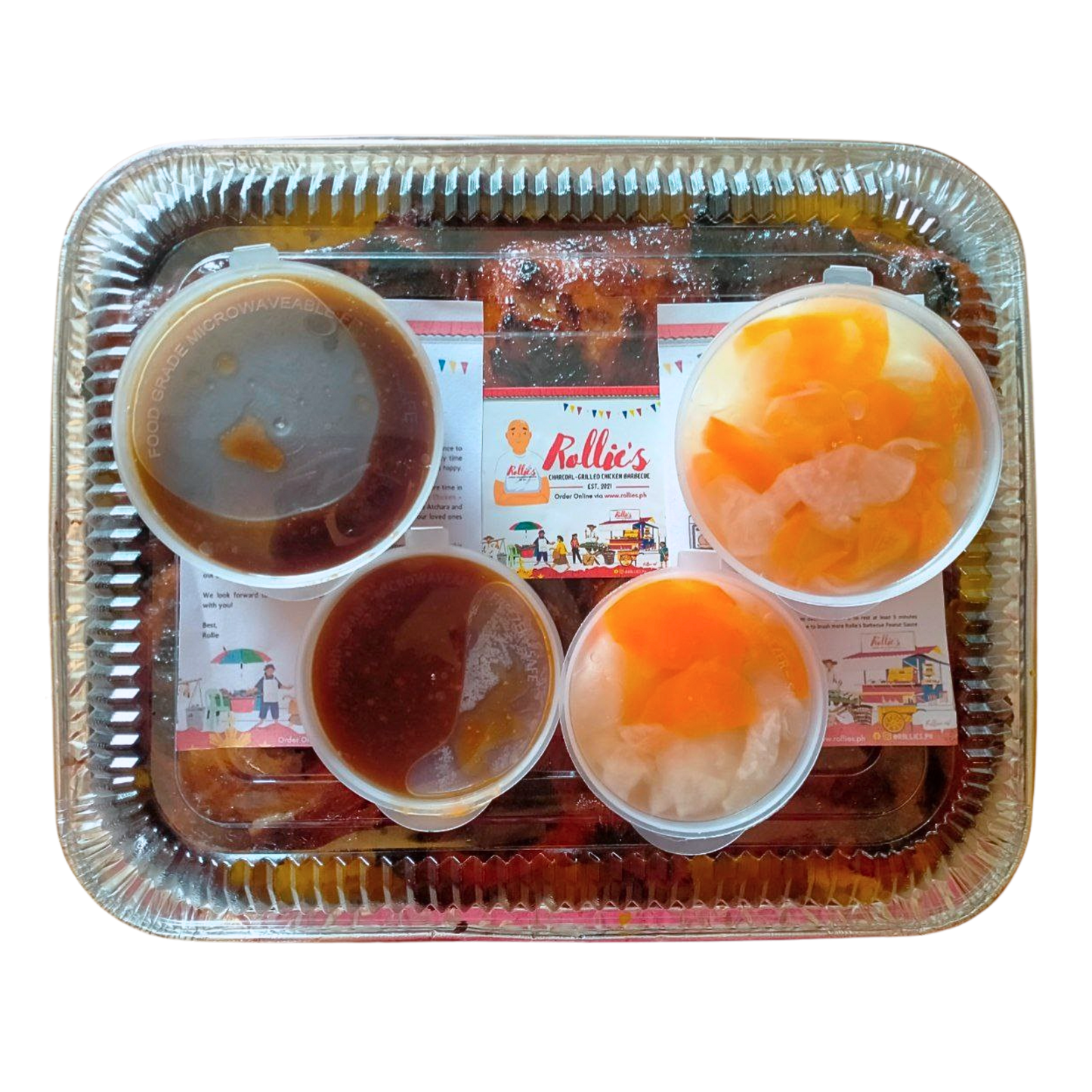 Party Tray - 4-pc Signature Jumbo Chicken BBQ