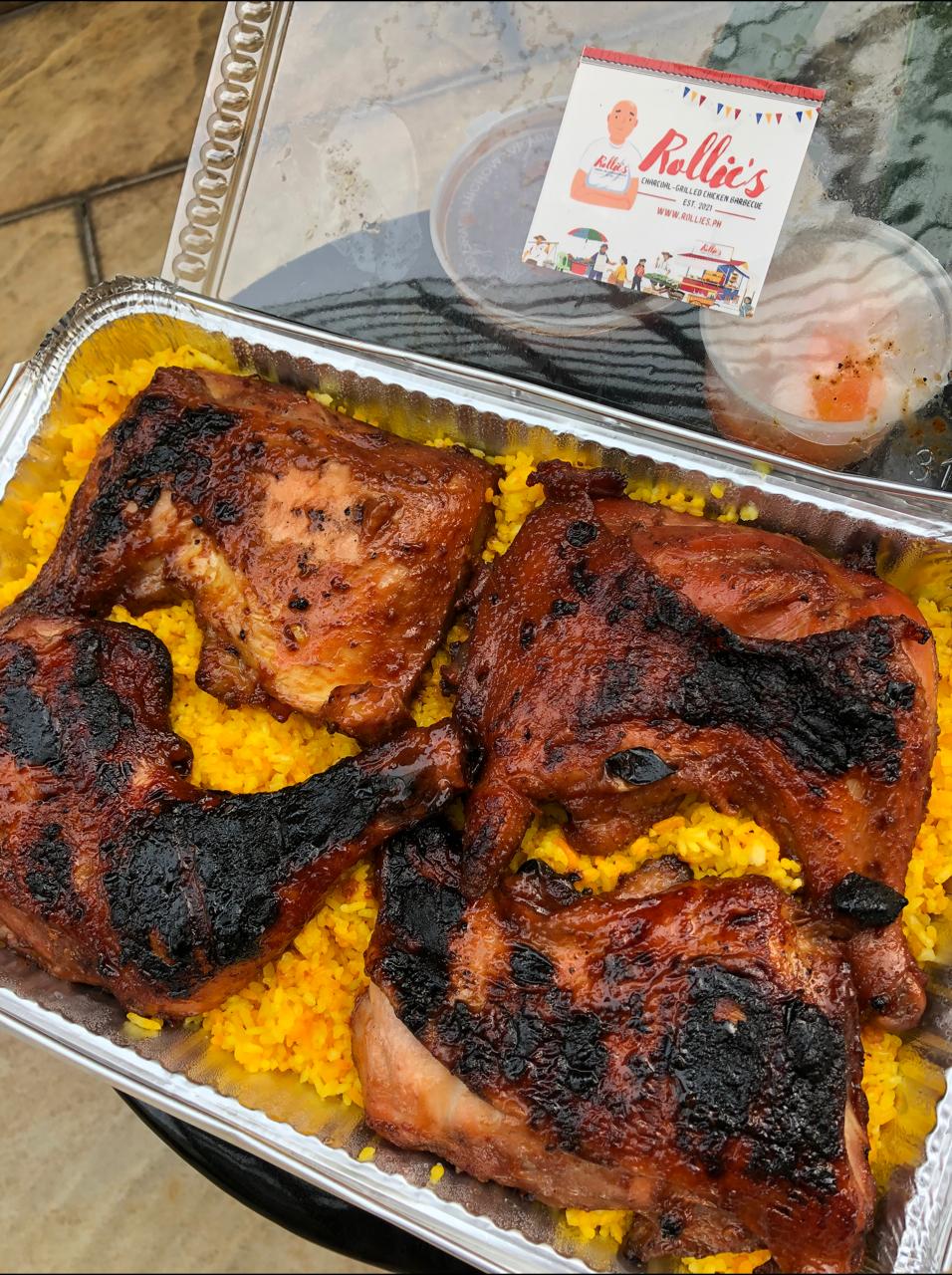 4-pc Jumbo Chicken BBQ Tray